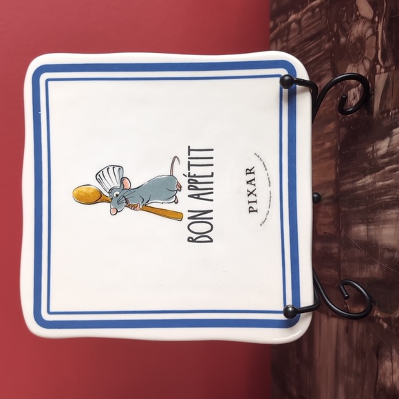Rae Dunn Other - ❌SOLD❌Rae Dunn x Pixar Ratatouille Remy BON APPETIT Hot Plate / Trivet